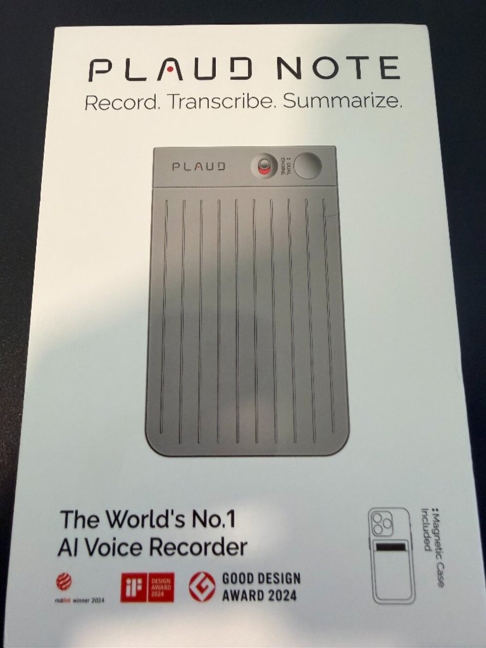 PLAUD Note Pro AI Recorder Black – New Open Box